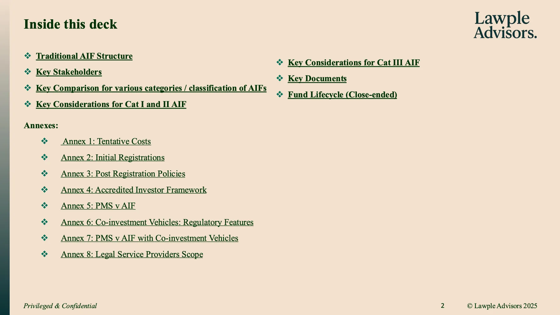 Primer on SEBI AIFs, page 3 of 24