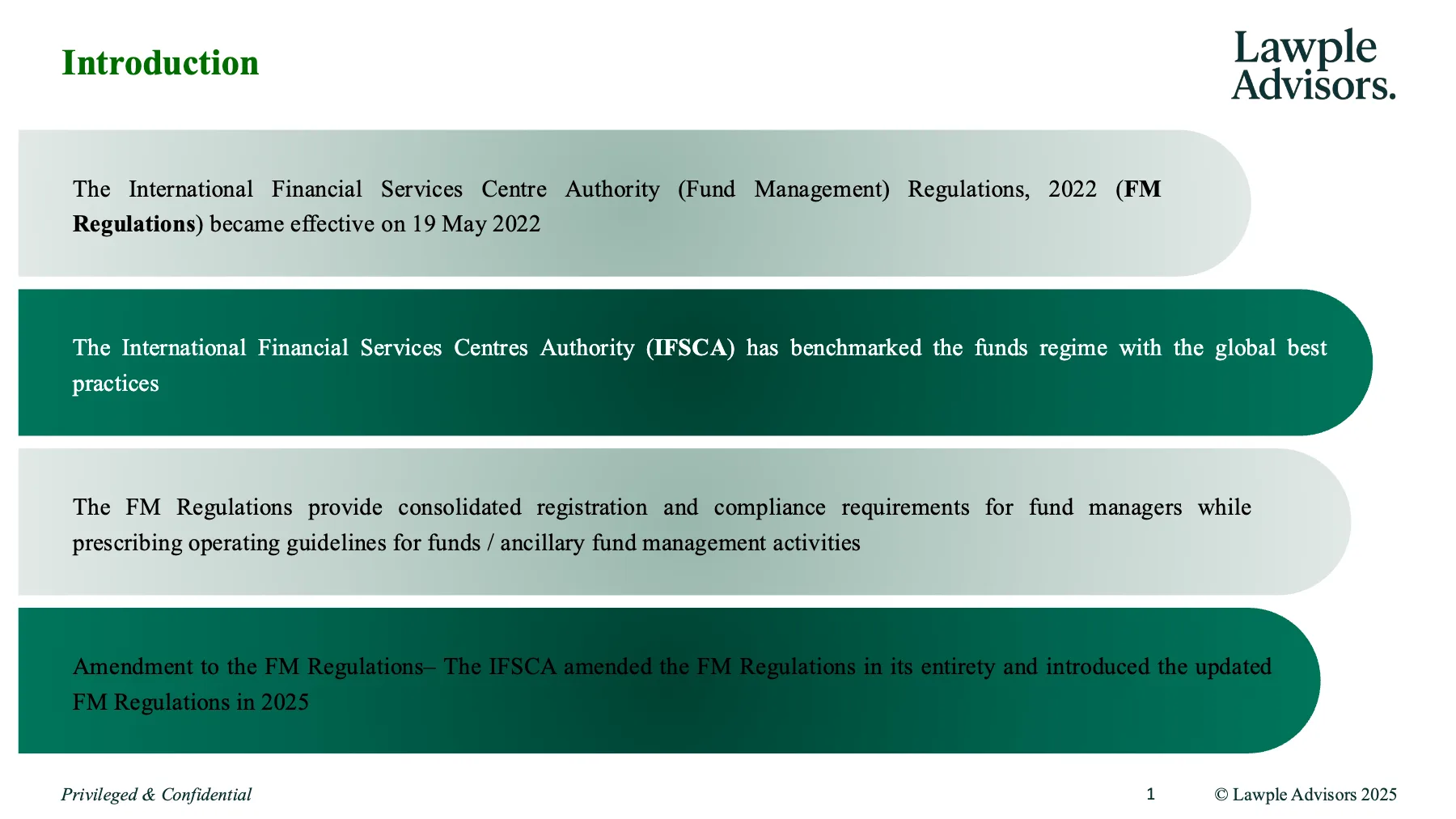 Primer on Fund Management in IFSC, page 2 of 19